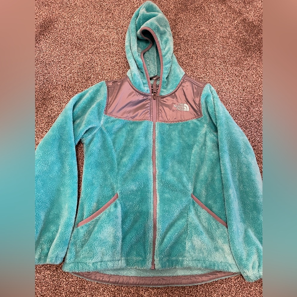 North Face fleece jacket child medium